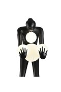 Lampa podłogowa WOMAN-2 BLACK czarna 190 cm