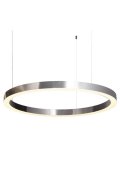 Lampa wisząca CIRCLE 100 LED nikiel szczotkowany 100 cm