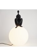 Lampa stołowa WOMAN-3 czarna 35 cm