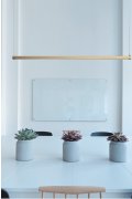 Lampa wisząca BEAM-80 LED złota 80 cm