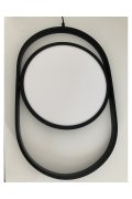 Lampa wisząca ELIPSE L LED czarna 65 cm