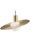 Lampa wisząca JUPITER złota 30 cm