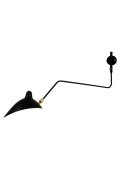 Lampa ścienna CRANE-1W czarna 99 cm