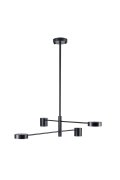 Lampa wisząca CLEX - 4P LED czarna 100 cm