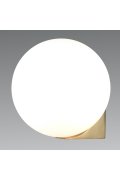 Lampa ścienna DOT złota 15 cm
