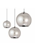 Lampa wisząca MIRROR GLOW - S chrom 25 cm