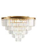 Plafon sufitowy SPLENDORE złoty 80 cm