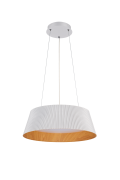 Lampa wisząca FRILL LED biała 45 cm