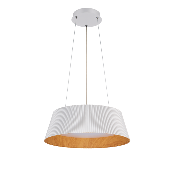 Lampa wisząca FRILL LED biała 45 cm