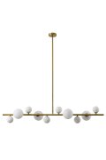 Lampa wisząca MILKY DROP złota 120 cm