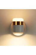 Lampa ścienna POCCO LED biała 16 cm