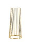 Lampa podłogowa FILO-2 czarno - złota 156 cm