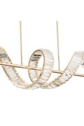 Lampa wisząca RITZ LED złota 150 cm