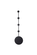 Lampa ścienna CLEX - 1 LED czarna 105 cm