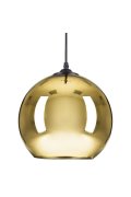 Lampa wisząca MIRROR GLOW - L złota 40 cm