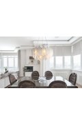 Lampa wisząca PIUMA biała 60 cm