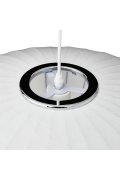 Lampa wisząca SILK FLAT biała 60 cm - nowoczesna i minimalistyczna