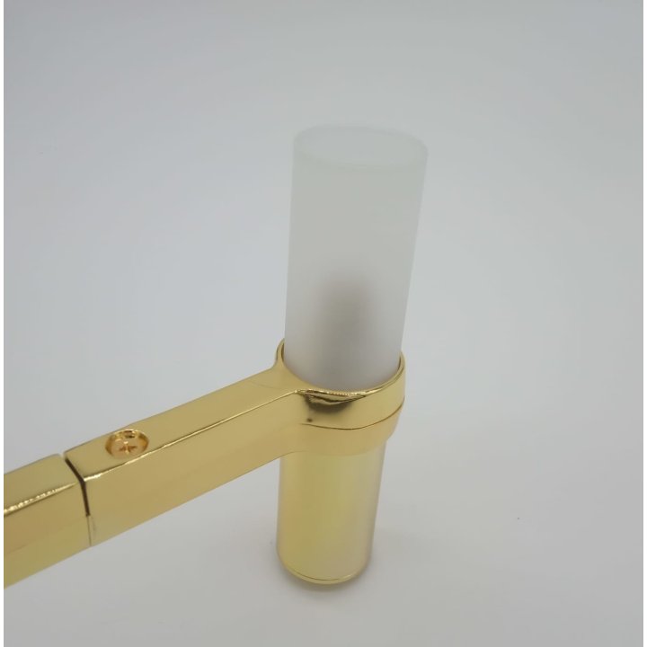 Lampa wisząca CANDLES-12A złota 75 cm