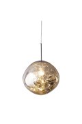 Lampa wisząca GLAM L srebrna 38 cm