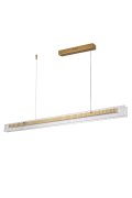 Lampa wisząca LONGIN-120 LED złoty 120 cm