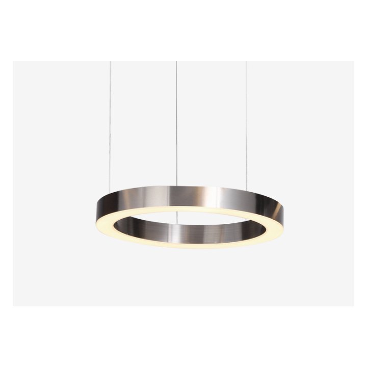 Lampa wisząca CIRCLE 40+60+60 LED nikiel na 1 podsufitce