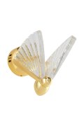 Lampa ścienna BEE LED złota 18 cm