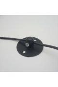Lampa ścienna LINEA-6 WALL czarna