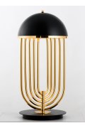 Lampa stołowa DOLCE VITA czarno złota 60 cm