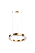 Lampa wisząca CIRCLE 100 LED mosiądz szczotkowany 100 cm