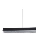 Lampa wisząca LED ANABELLA czarna 120 cm - nowoczesna do salonu, jadalni i biura