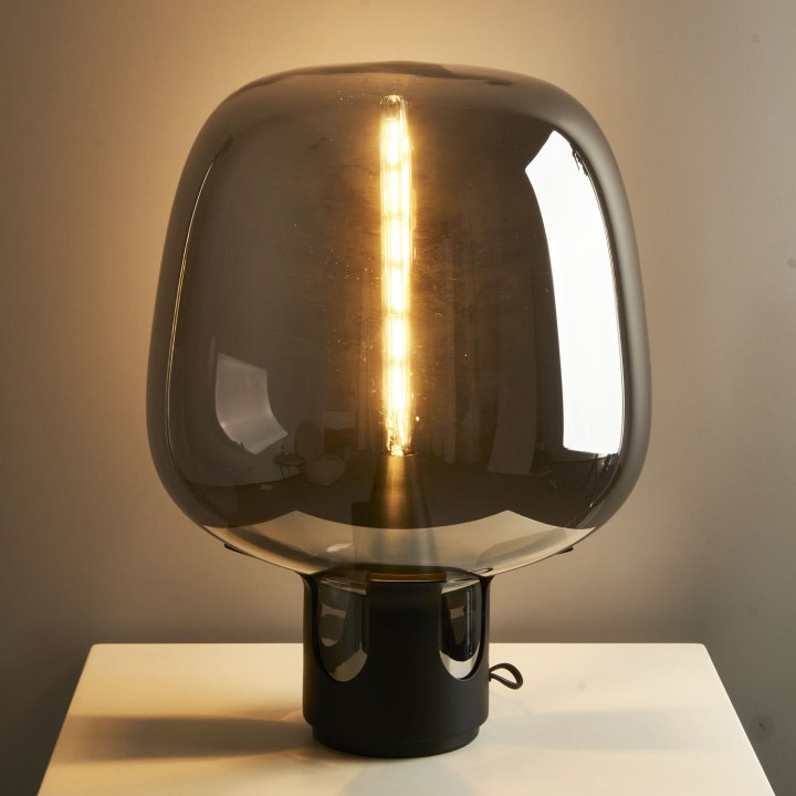 Lampa stołowa FATA czarna 35 *46 cm