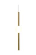 Lampa wisząca O-LINE LED 93 cm mosiądz
