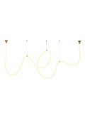 Lampa wisząca SNAKE LED wąż ledowy złota 500 cm
