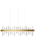 Lampa wisząca ARCTIC LED złota 100 cm