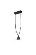 Lampa wisząca MIA LED czarna 15,5 cm