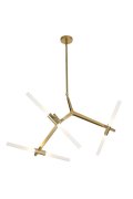 Lampa wisząca STICKS-6 złota