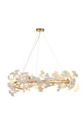 Lampa wisząca BOTANIKA złoto biała 100 cm