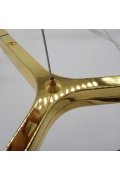 Lampa wisząca CANDLES-12A złota 75 cm