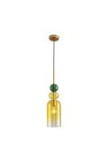 Lampa wisząca PASTELLO YELLOW kolorowa 13 cm