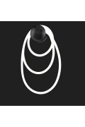 Lampa ścienna FANTASIA czarna 30 cm