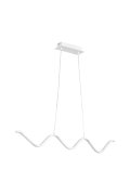 Lampa wisząca ZIGZAG LED biała 90 cm