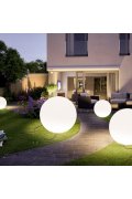 Lampa ogrodowa kula BALL XL biała 80 cm