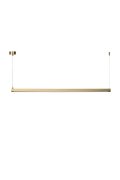 Lampa wisząca BEAM-100 LED złota 100 cm