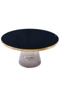 Stolik kawowy DOLCE FLAT szary 75 cm