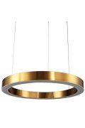 Lampa wisząca CIRCLE 100 LED mosiądz szczotkowany 100 cm