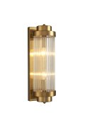Lampa ścienna STELO M złota 40 cm