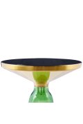 Stolik kawowy DOLCE zielono czarny 50 cm