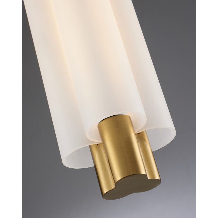 Lampa wisząca OSMO-1 LED złota 38 cm