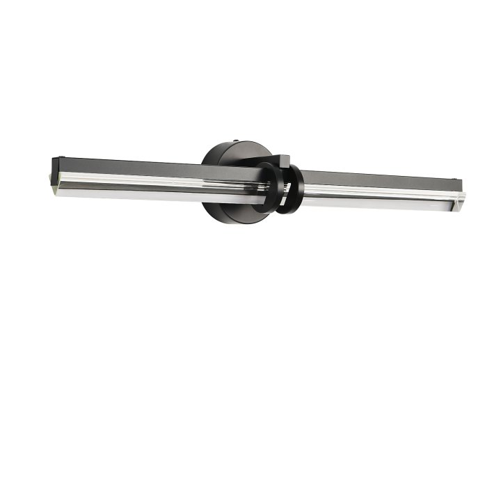 Lampa ścienna LOVELY LED czarna 58 cm