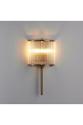 Lampa ścienna SERGIO-1 złota 40 cm